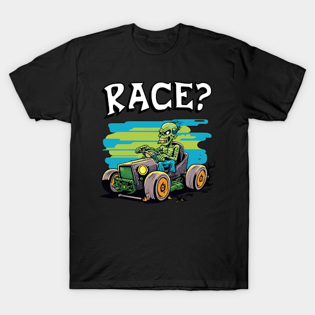 Race? T-Shirt by pxdg